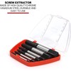 DAIZZKU Damaged Screw Extractor Set 6pcs,Stripped Screw Extractor,Screw, Bolt, Water