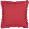 Paoletti Haven Floral Cotton Velvet Cushion Cover, 50 x 50