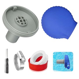 TUIBEIDAMAI Pool Inlet Nozzle, Pool Nozzle, Pool Outlet Nozzle Diameter 32 mm with Pool Connection Accessories, Pool Inlet Nozzle for Intex Bestway Pool Nozzle Outlet Outlet Accessories