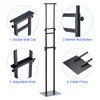 PATIKIL Up to 79" Poster Stand, Double-Sided Easel Stand with