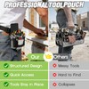 Upgraded Tool Pouch with Belt Clip Replace for MP1X, Leather