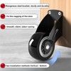 4-Pack 2" Gate Wheels, Anti-Sag Door Bottom Support Wheels, Anti-Friction