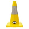 Troy Safety, 18" PVC Traffic Safety Cones with 6" Reflective