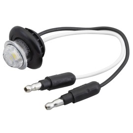 Grote 49341 White MicroNova Dot LED Clearance Marker Light (Grommet)