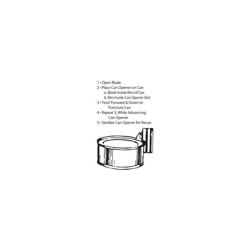 Best Glide ASE's U.S. SHELBY CO. Military Style Can Openers,