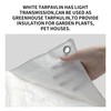 TARPAL 4x6 Feet White Tarp Waterproof(2 Pack) Small tarps Multipurpose