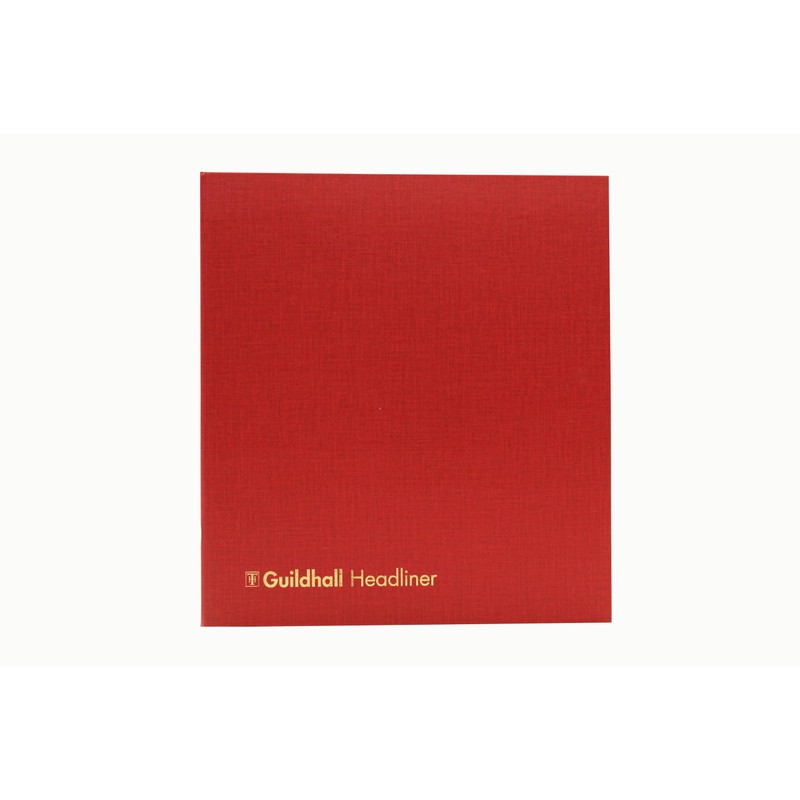 Exacompta - Ref 48/21Z - Guildhall - Headliner Account Book,298x273mm,
