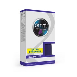 Wellgenix Omni Herbal Cleanse Detox Drink - 1oz Grape Flavor - Detox Cleanse - Quick One Hour Detox Drink - Flush Your System of Toxins for a Full Body Detox Cleanse