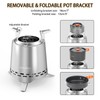 ONLYFIRE OUTDOOR LIVING 2 in 1 Portable Fire Pit with
