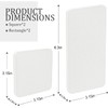 4Pcs Water Absorbent Diatomite Coasters, Kitchen Bathroom Sink Soap Holder