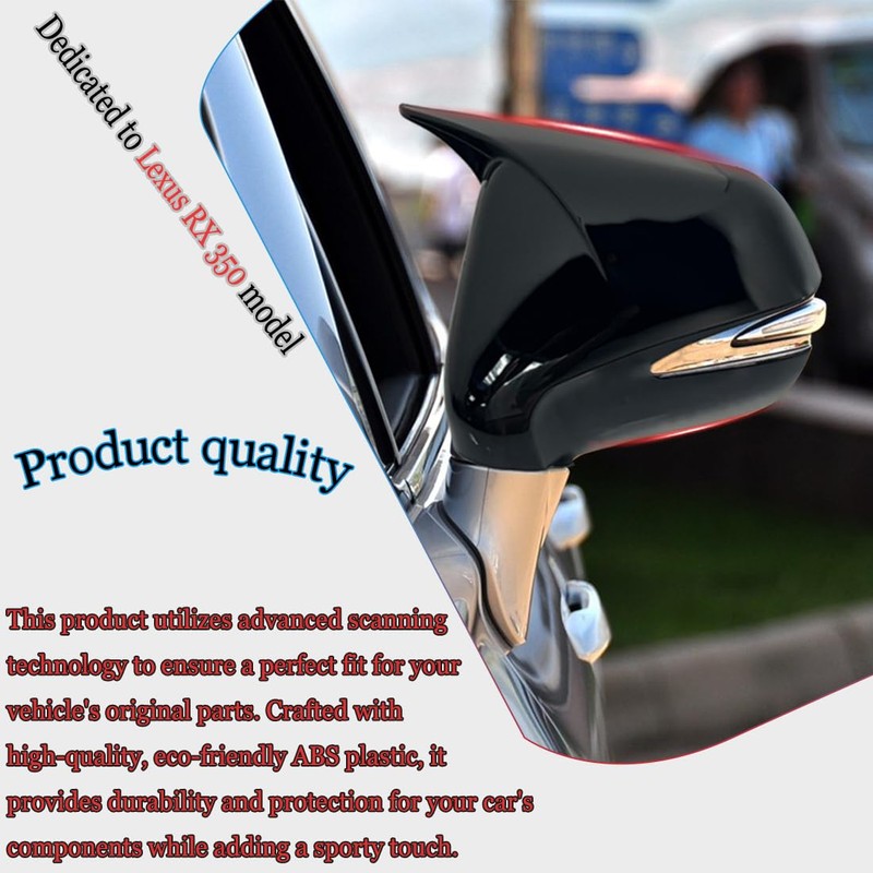 MUXEE Side Mirror Cover, for 2010 2011 2012 2013 2014