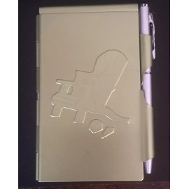 Wellspring Gift #1519 ADIRONDACK CHAIR Wellspring Flip Note w/Pen Note Pad Pocket Purse Sized