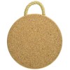 Viking Trivet, Cork, Handle, Trivet, Round, 7.7 inches (19.5 cm),