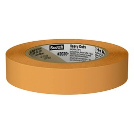 Scotch Masking Tape Heavy Duty, 0.94 inches by 60 yards (540 yards total), 2020+, 9 Rolls