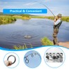 160 PCS Fishing Rod Guide Kit, Black Rod Ceramic Guides