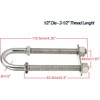 Amarine Made Pair of Stainless Steel Marine Boat Stern Bow