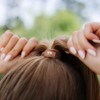 Kooshoo Cotton Organic Hair Ties, Blonde