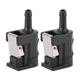 Fuel Line Connector Hose Coupling 2 Pieces 8 mm Fuel Hose Connector for Boat Engines 6E5-24305-06-00 for Fuel Line