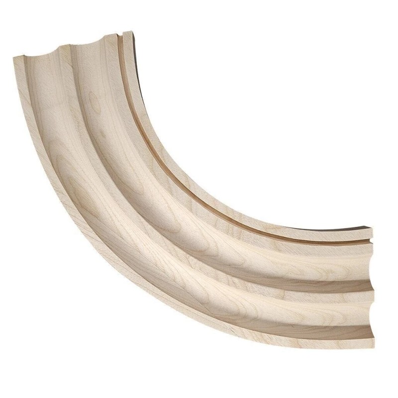 Craps Table Curved Corner Chip Rail