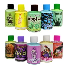 Golden Essences 10 Aceites Esenciales Para Difusor Humidificador O Vela
