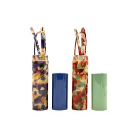 MIYUI JAPAN 2 Pack Blue Light Blocking Slim Reading Glasses Small Tube Readers Lightweight Portable Reading Glasses Men Women 2.25