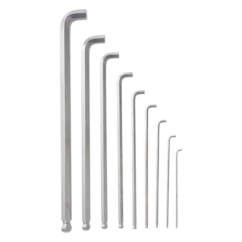 Tone Short Neck Long Ballpoint L-Type Hex Key Wrench Set