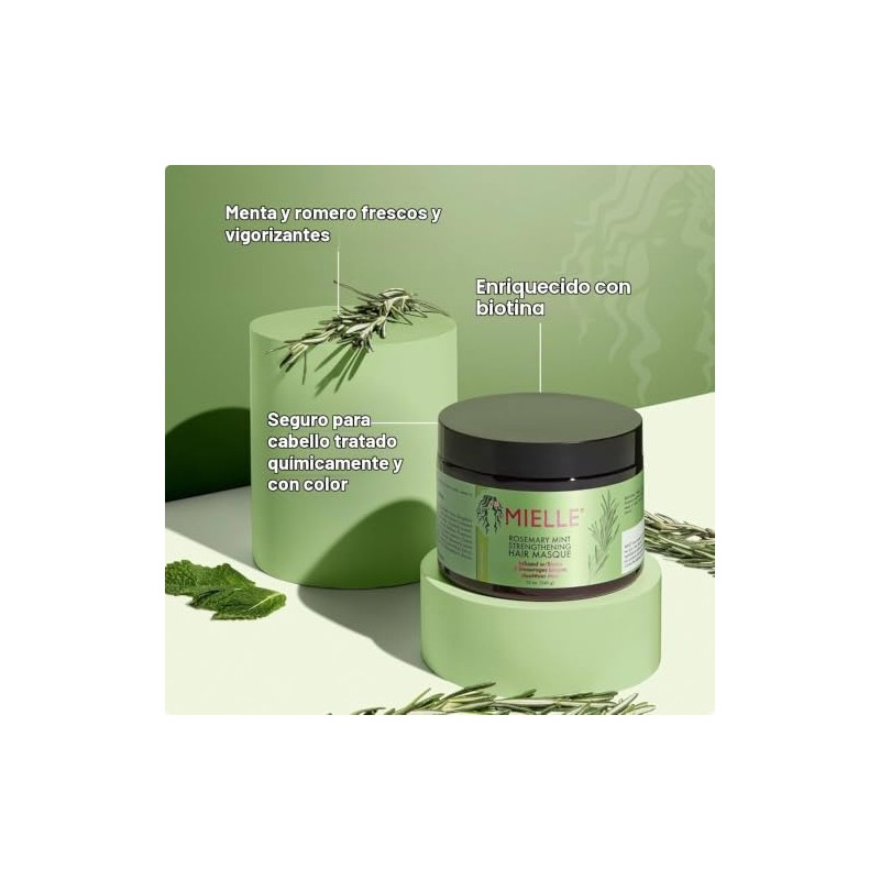 Mielle Organics Buffetware Mielle Rosemary Mint Strengthening Hair Masque 350ml