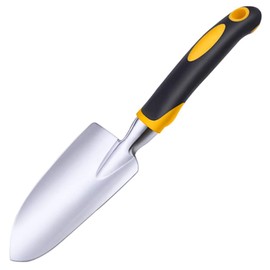 Garden Trowel Hand Shovel Aluminum Alloy Shovel for Planting Transplanting Weeding Moving (Smooth)