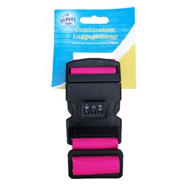 SPHIRES Luggage Straps For Suitcases Belts Packing Belt Suitcase Straps with 3-Digit Code Lock Clip & Luggage Tags, Travel Accessories (Purple)