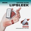 BRAYE Lipsleek Lip Balm, Monochromatic Cream Blush 2-in-1 Face Makeup,