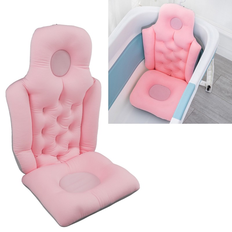 Adult Full Body Bath Pillow Head Neck Support Quick Drying