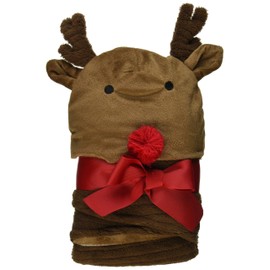 Mud Pie Reindeer Bunting and Cap Set, Brown
