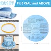 9 Pack Shop Vac 90107 Filter, Reusable VF2002 Wet/Dry Vacuum
