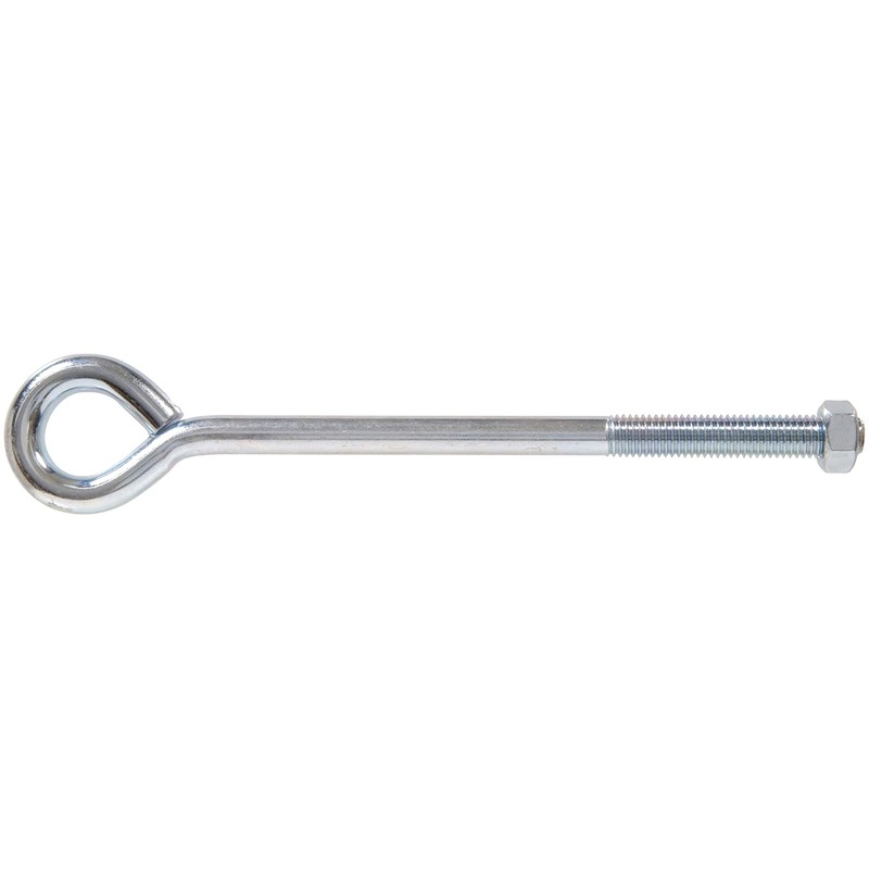 Hardware Essentials 320777 Eye Bolt with Hex Nut Zinc (5/8"-11