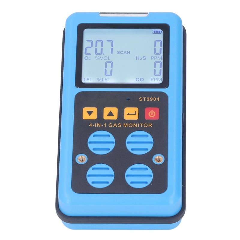 Gas Monitor 4 in 1 CO H2S O2 LEL Accurate