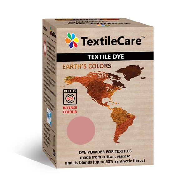 TextileCare Teinture textile pour vêtements et tissus, 350 g de teinture pour 600 g de vêtements, 14 couleurs (Litchi)