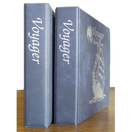 Mystic's Voyager Worldwide Stamp Album - Two Volumes