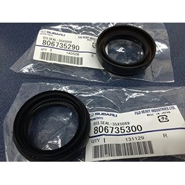 Subaru Front Drive Axle Seal Kit Legacy Forester Outback Impreza WRX STi - 806735300 & 806735290 - Genuine OEM