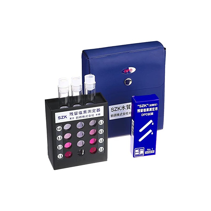 Suzuken Simple Free Residual Chlorine Tester DPD Law ST-1