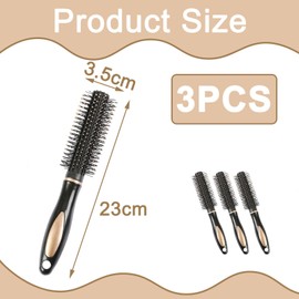 3pcs Round Hair Brush Women Blow Dry, Round Brushes for Blow Drying