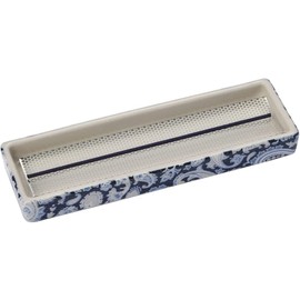 Nakamura Shoji "Indoor Incense Plates" Yuka Pezli Width 7.3 x Depth 2.7 x Height 1.1 inches (18.6 x 6.8 x 2.8 cm)