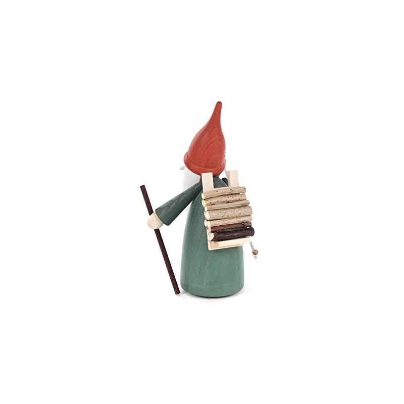 Incense Smoker Gnome Forest by Dregeno Seiffen 15 cm –
