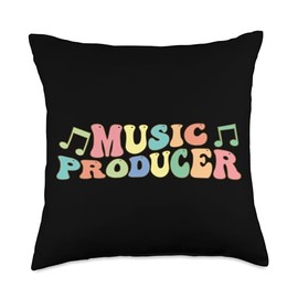 Music Producer Electronic Musician Beat Maker Throw Pillow