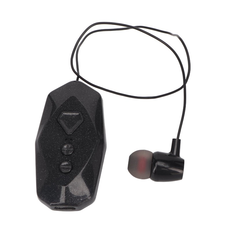 Clip On Wireless Earpiece Single Ear Long Battery Life Power