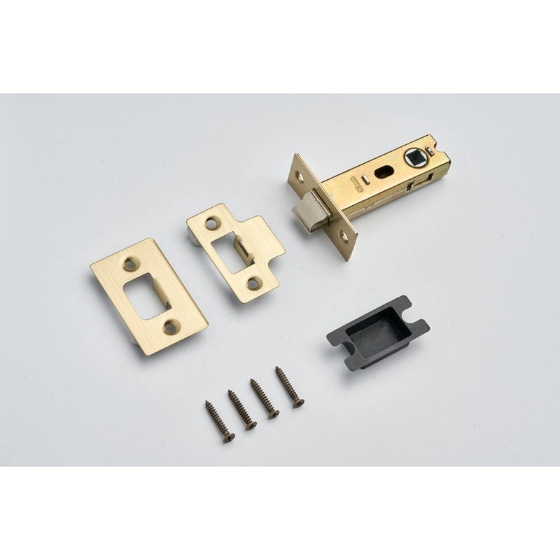 Designer Levers - Bolt Through Tubular Latch 75mm Case -