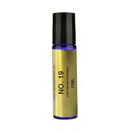 Perfume Studio Body Oil IMPRESSION Compatible to No. 19 for Women; A Pure Alcohol Free Perfume Oil (GENERIC VERSION), 10ml Blue Glass Roll On Bottle. (No. 19)