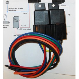 PowerParts & Racing Nitrous w/ Trans Brake Relay Wiring Harness for NX, NOS, ETC #TBNR