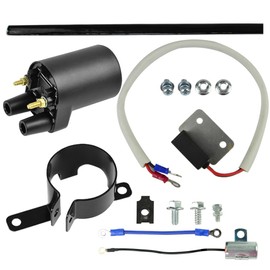 CNPAPC 166-0820 Ignition Coil Kit with Module for Onan P218G P220G Engines, Compatible with John Deere 316 317 318 420 Replaces #166-0785 166-0767, Not Fit the Kohler Engines
