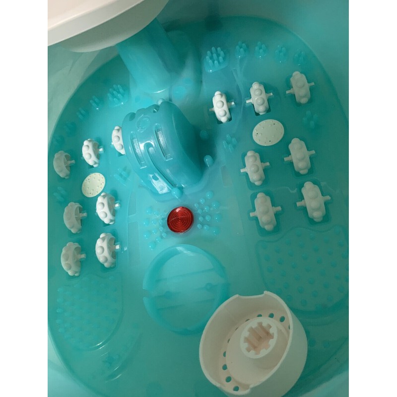 Foot Spa 🧷 Turejo Foot Spa Bath Massager Mm-19D, Teal,