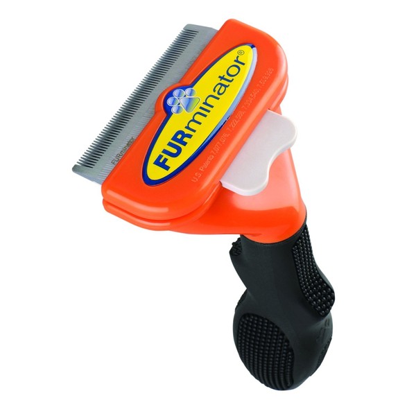 FURminator 10747 - Herramienta para despelear el pelo largo para